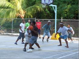 Kayangel Basketball Game