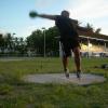Tiim in training.