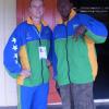 Ryan Burns (Coach) and Waige Turuke at the SPG Village in Samoa