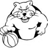 Bearcats Black and White Image Only
