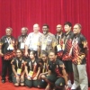 Team Van pose with PM