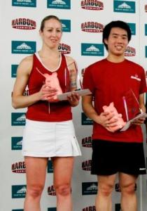NZs mixed doubles pair of Henry Tam & Donna Haliday, seeded 3/4, winners Waikato and Ashaway North Shore City Internationals 2008