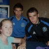 Keely Dodd up and personal with her Everton Heros