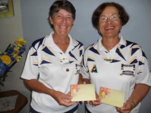 Runners Up District Pairs 2011