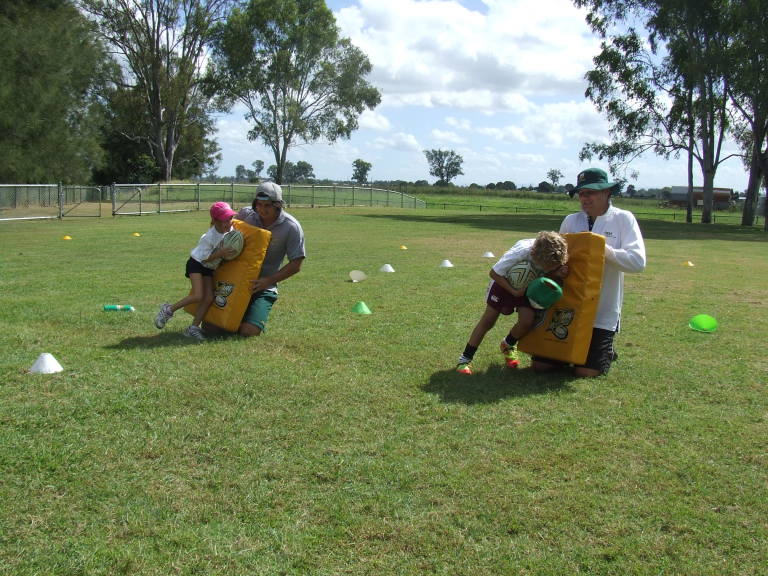 Peak Crossing Holiday Clinic NRL Game Development South East