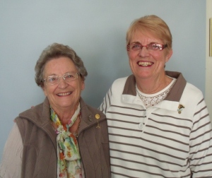 Patron Beryl and Past President Lesley