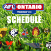 AFL Ontario Schedule