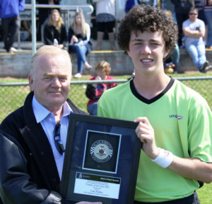 Luke Bakka Spirit of Sport Umpire of theYear