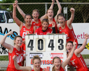 EGFNL Netball 2013 A Grade Premiers Stratford