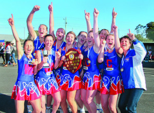 Korumburra-Bena A Grade Netball Premiers