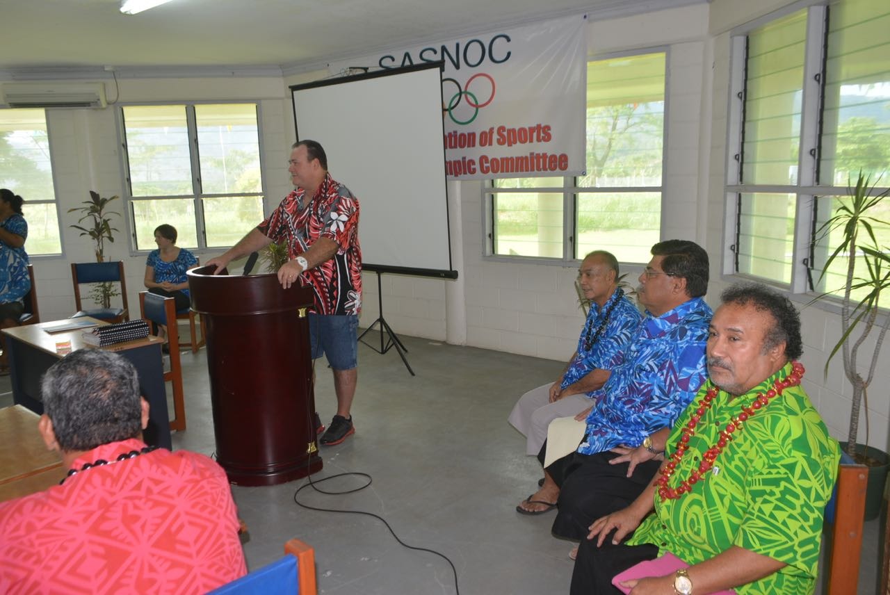 First Samoan MOSO graduate Oceania Sport Education Program SportsTG