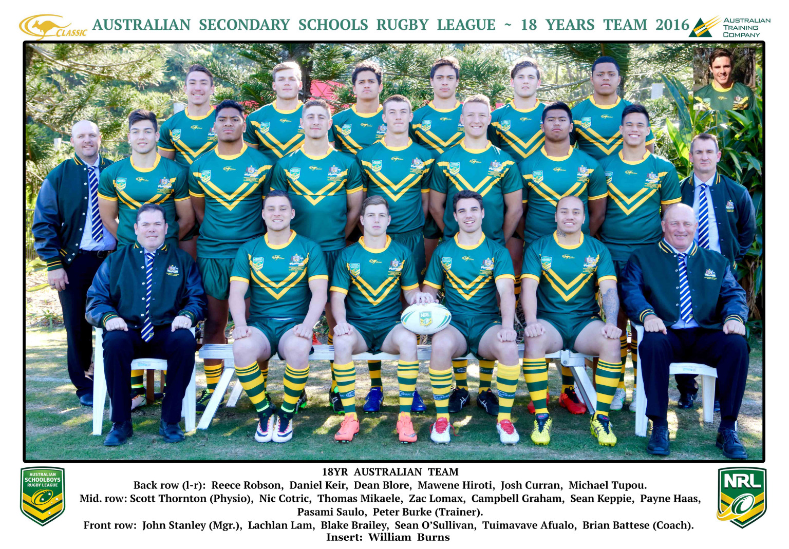 australian schoolboys redcliffe rugby league oval dolphin secondary schools defeat academy england test sunday july