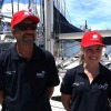 Morning Star crew Peter Brooks and Jo Breen ready to rock 'n roll