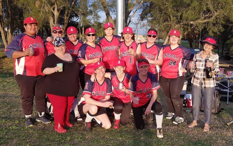 Fallin Angels team photo