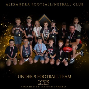 Under 9 Football team