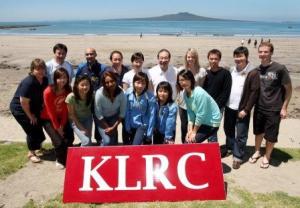The KLRC team on the shores of Takapuna Beach