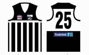 2009 Western Magpies Playing Strip