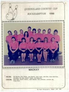 Mackay Queensland Country Cup team of 1990