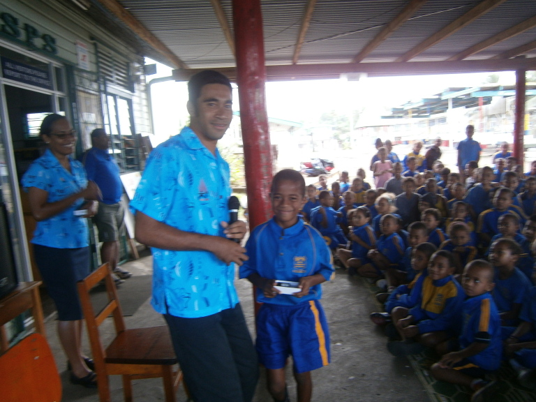 Wenlock and Mandeville at Suva Primary School - Fiji Association of ...