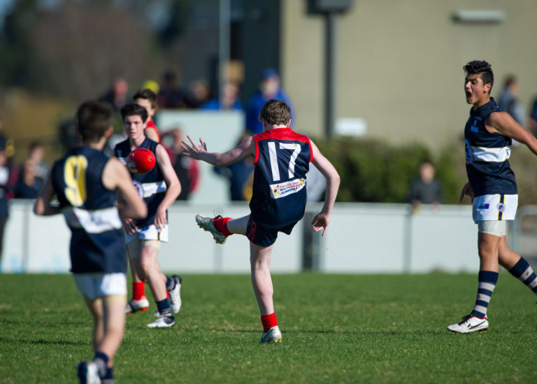 Darcy Hope in action for the SEJ Inter-League side