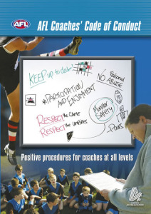 AFL - Coaches Code of Conduct