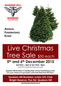 2015 Christmas Tree Sale