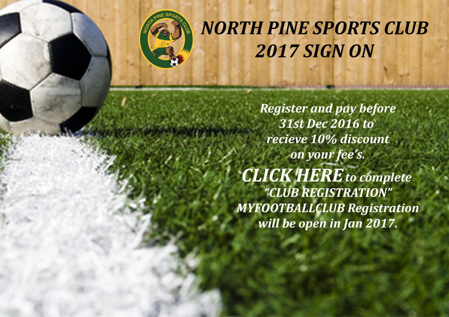 News - North Pine Sports Club Inc - SportsTG